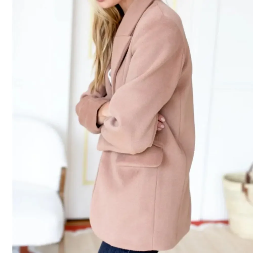 Emerson Fry $328 JUDE Jacket Camel Wool Cashmere sz 00 NWOT